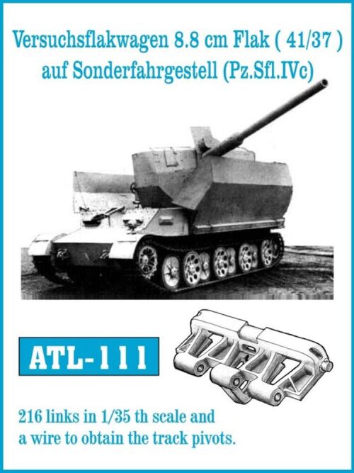 Friulmodel ATL-111 Metallketten für Panzerfähre (PzF.)