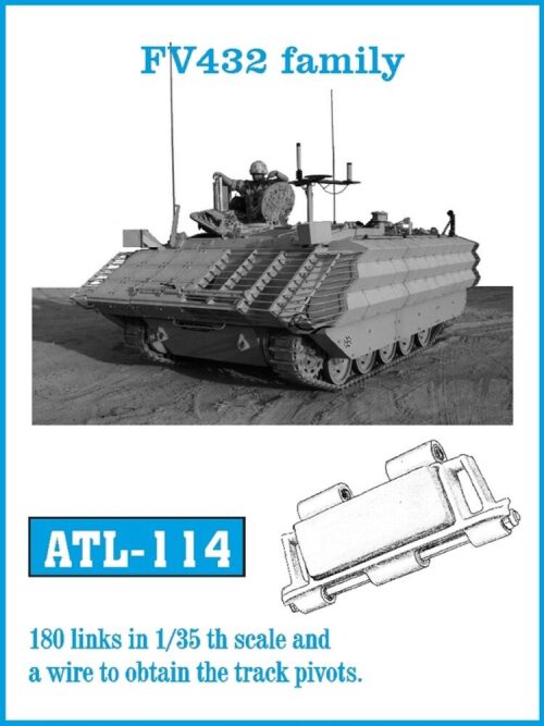 Friulmodel ATL-114 Metallketten für German halftrack L 4500R MAULTIER