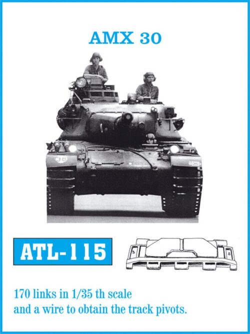 Friulmodel ATL-115 Metallketten für AMX-30