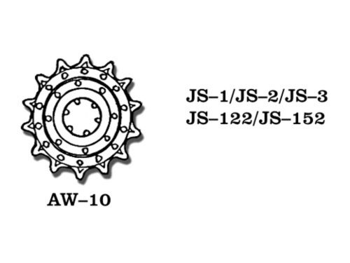 Friulmodel AW-10 Metallketten Rad Js II