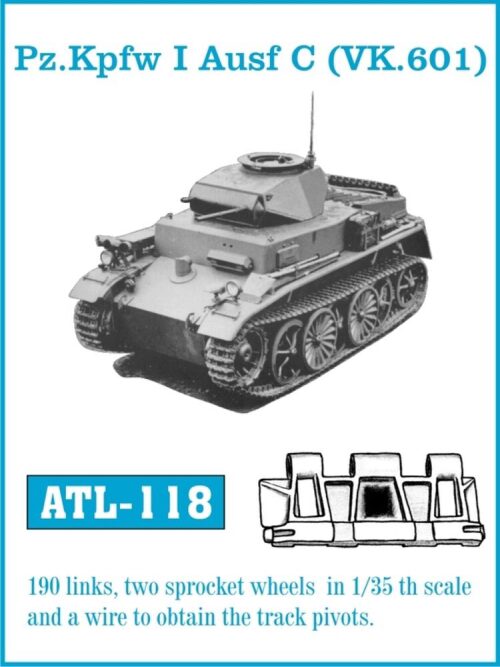 Friulmodel ATL-118 Metallketten für Pz.Kpfw I Ausf C (VK.601)