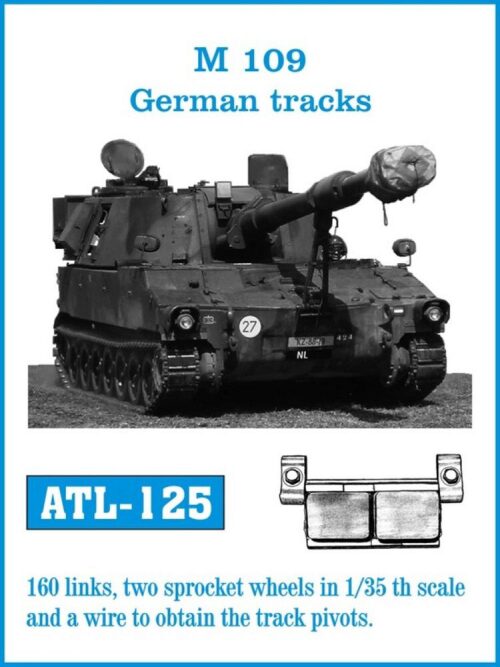 Friulmodel ATL-125 Metallketten für M 109 German tracks