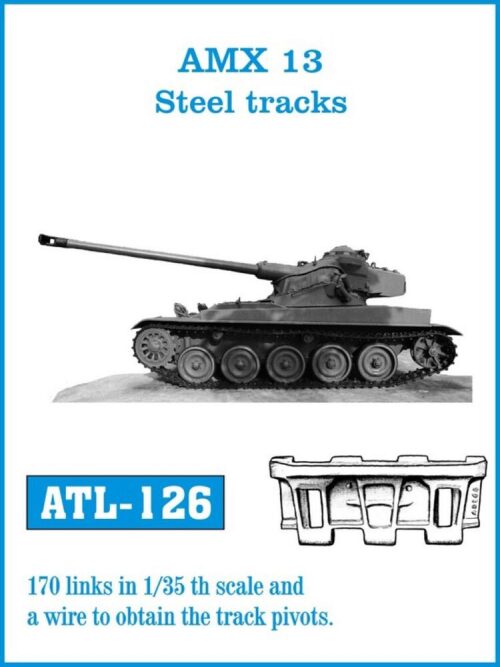 Friulmodel ATL-126 Metallketten für AMX 13 Steel tracks