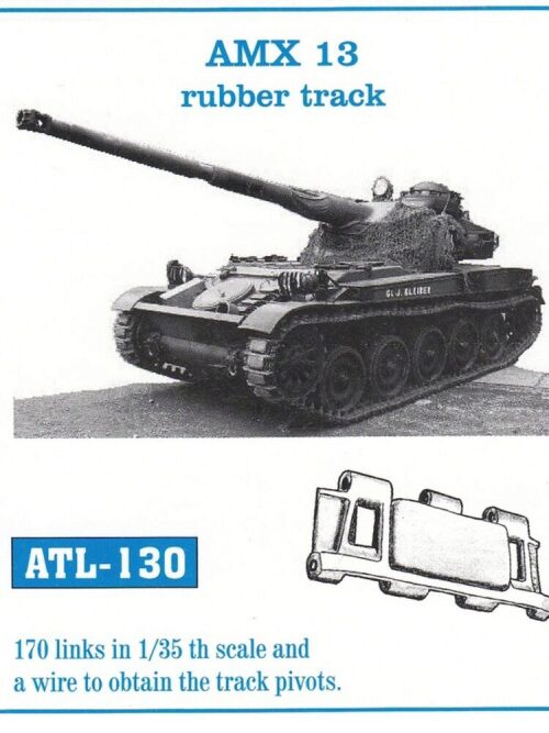 Friulmodel ATL-130 Metallketten für AMX 13 rubber track