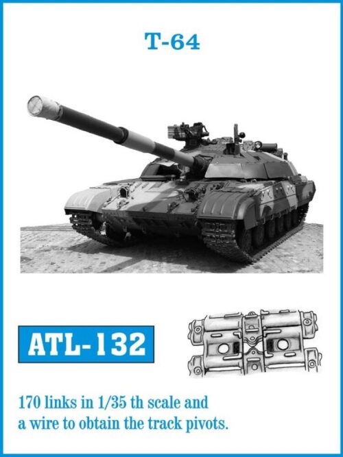 Friulmodel ATL-132 Metallketten für T-64