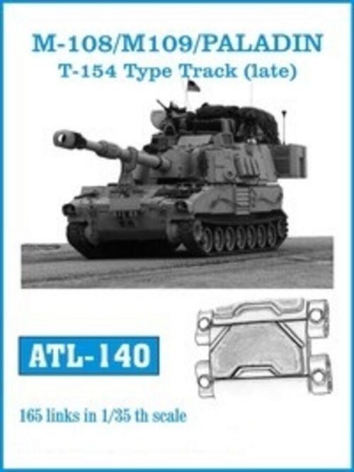 Friulmodel ATL-140 Metallketten für M108 / M109 / PALADIN T-154 Type track