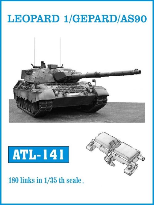 Friulmodel ATL-141 Metallketten für LEOPARD 1/GEPARD/AS90