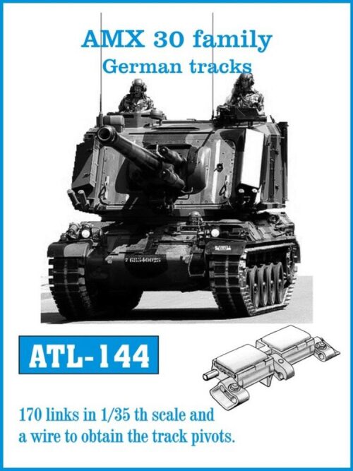 Friulmodel ATL-144 Metallketten für AMX 30 family German tracks