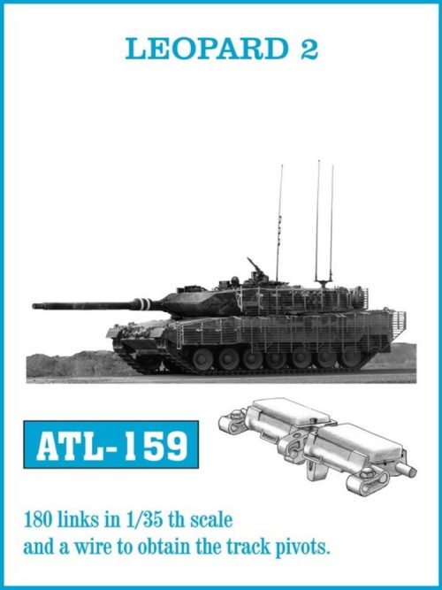 Friulmodel ATL-159 Metallketten für LEOPARD 2 / Strv 103C