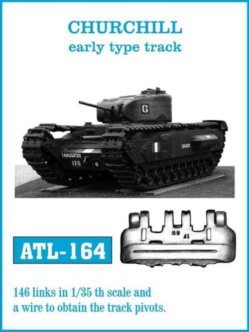 Friulmodel ATL-164 Metallketten für CHURCHILL early type track