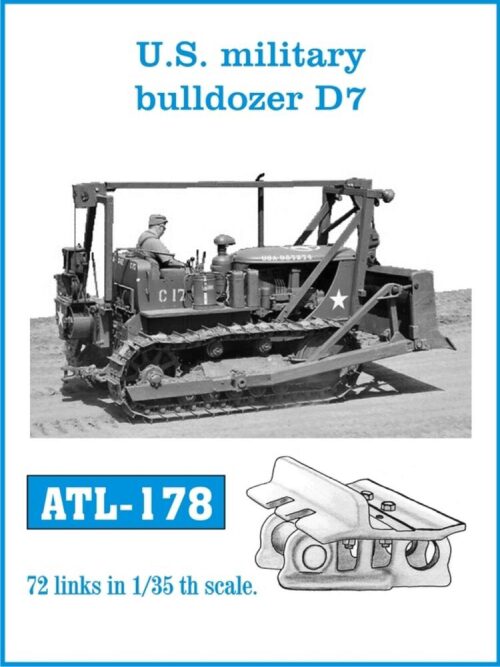 Friulmodel ATL-178 Metallketten für U.S. military bulldozer D7