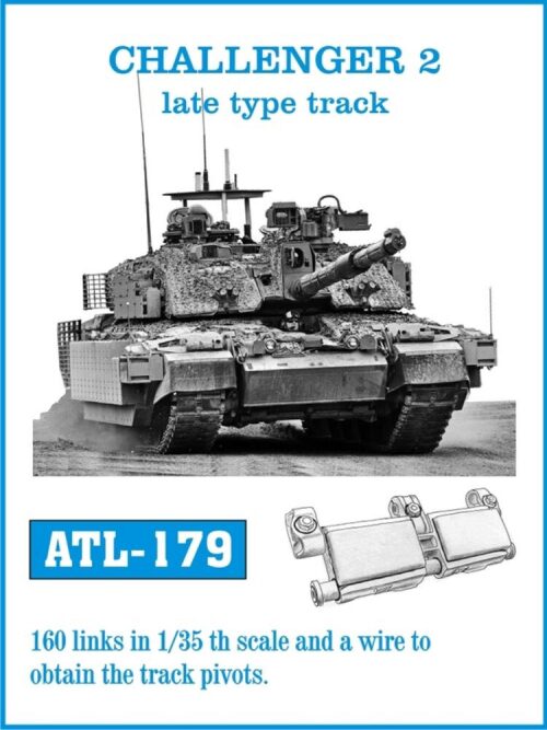 Friulmodel ATL-179 Metallketten für CHALLENGER 2 late type track