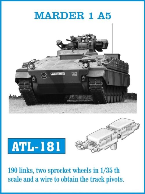 Friulmodel ATL-181 Metallketten für MARDER 1 A5