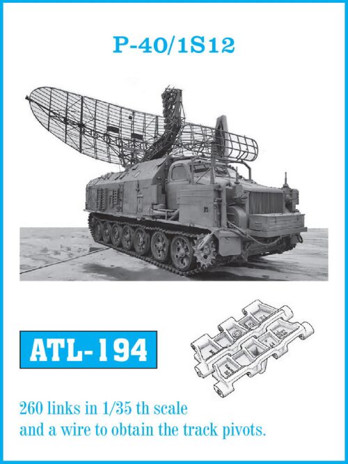 Friulmodel ATL-194 Metallketten für P-40/ 1S 12