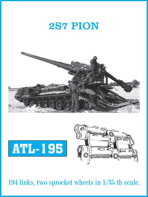 Friulmodel ATL-195 Metallketten für 2S7 PION