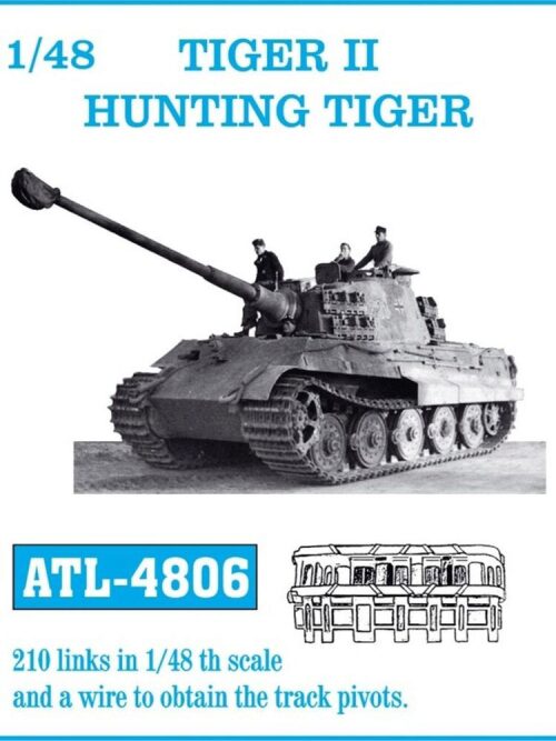 Friulmodel ATL-4806 Metallketten für Tiger II Hunting