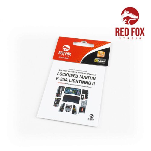 Red Fox Studio RFSQS-32047 1/32 F-35A Lightning II (for Italeri/Academy kit)