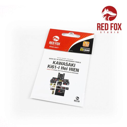 Red Fox Studio RFSQS-32077 1/32 Kawasaki Ki61-I Hien (for Hasegawa kit)