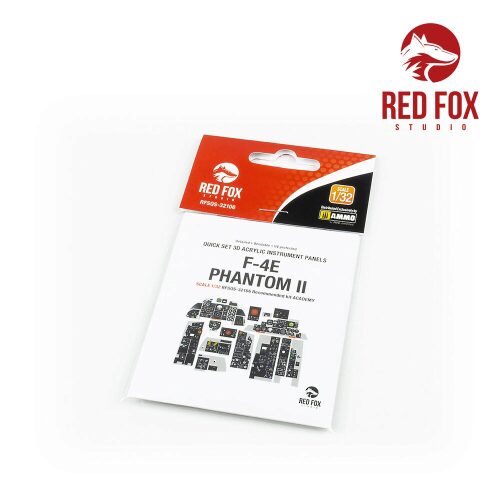 Red Fox Studio RFSQS-32106 1/32 F-4E Phantom II (for Academy kit)