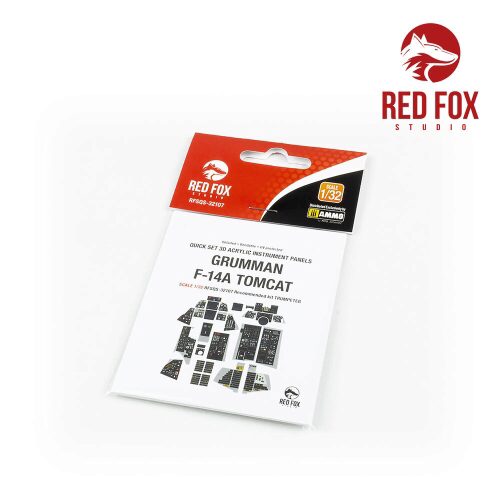 Red Fox Studio RFSQS-32107 1/32 F-14A Tomcat (for Trumpeter kit)