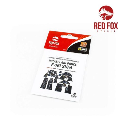 Red Fox Studio RFSQS-32112 1/32 F-16I Sufa (for Academy kit)