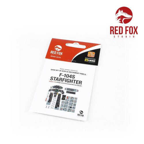 Red Fox Studio RFSQS-32124 1/32 F-104S Starfighter (for Italeri kit)