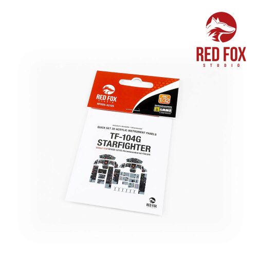 Red Fox Studio RFSQS-32125 1/32 TF-104G Starfighter (for Italeri kit)