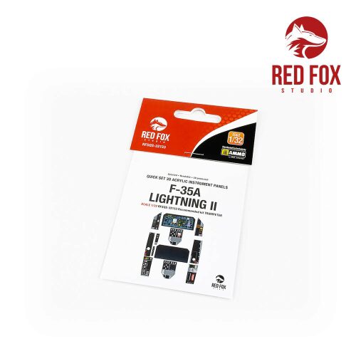 Red Fox Studio RFSQS-32133 1/32 F-35A Lightning II (for Trumpeter kit)