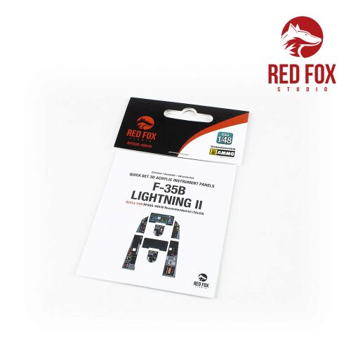 Red Fox Studio RFSQS-48018 1/48 F-35B Lightning II (for Italeri kit)
