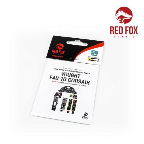 Red Fox Studio RFSQS-48063 1/48 Vought F4U-1D Corsair (for Tamiya kit)