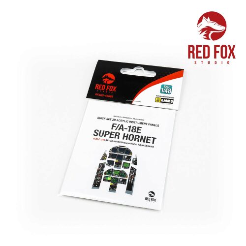 Red Fox Studio RFSQS-48066 1/48 F/A-18E Super Hornet (for Hasegawa kit)