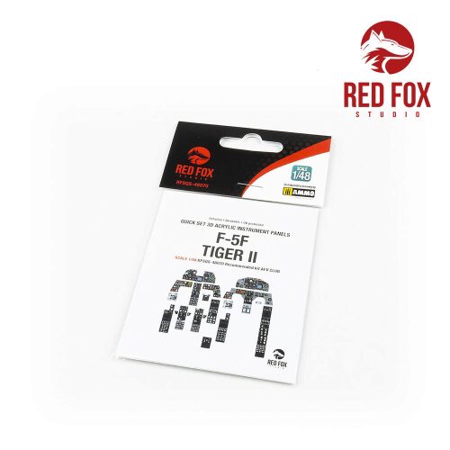 Red Fox Studio RFSQS-48070 1/48 F-5F Tiger II (for AFV Club kit)