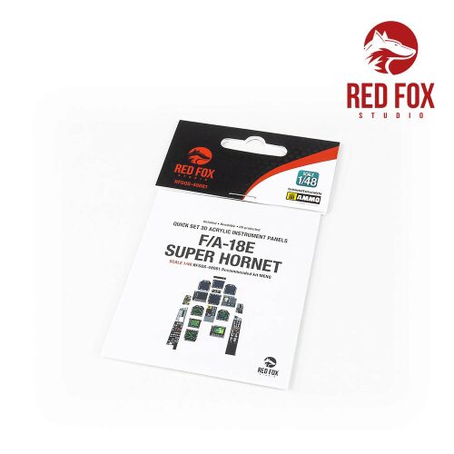 Red Fox Studio RFSQS-48081 1/48 F/A-18E Super Hornet (for Meng kit)