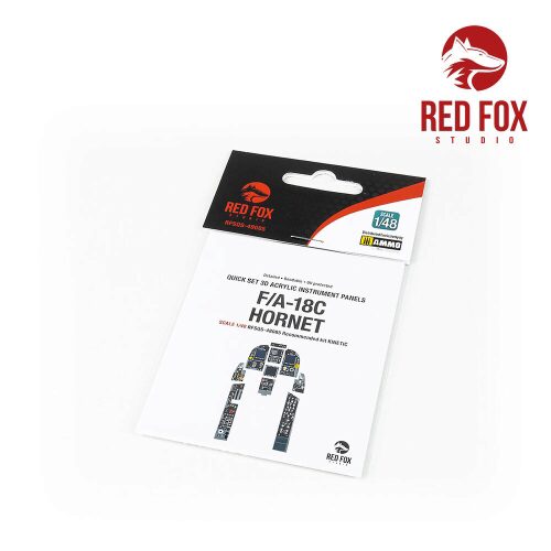 Red Fox Studio RFSQS-48085 1/48 F/A-18C Hornet (for Kinetic kit)
