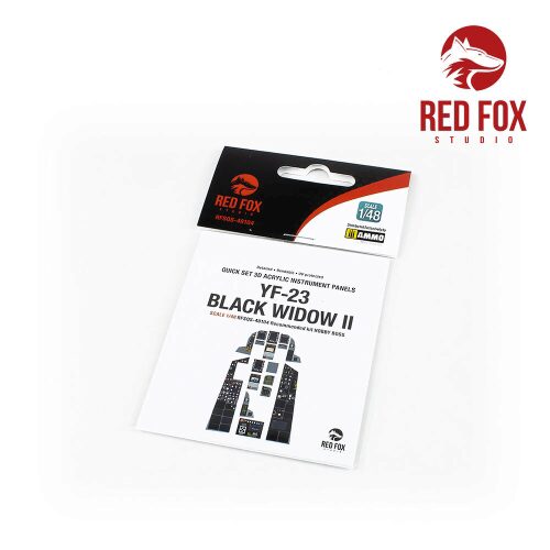 Red Fox Studio RFSQS-48104 1/48 YF-23 Black Widow  II (for Hobby Boss kit)