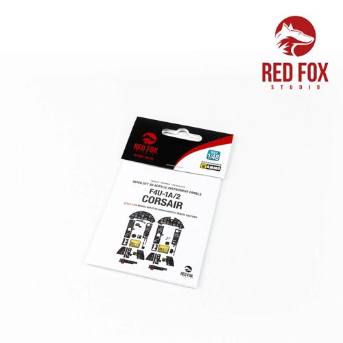 Red Fox Studio RFSQS-48142 1/48 F4U-1A/2 Corsair dual set (for Magic Factory kit)