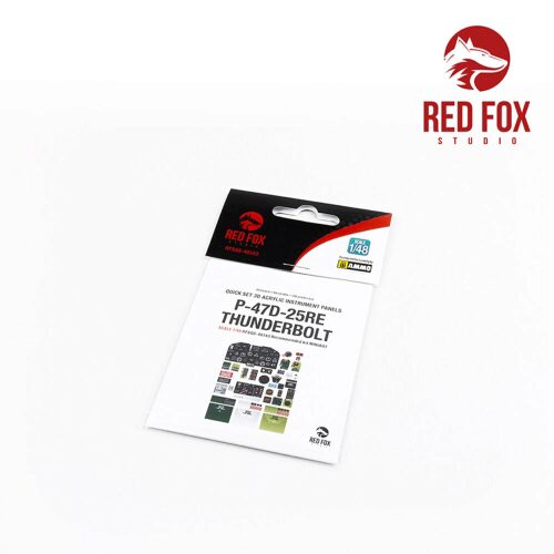 Red Fox Studio RFSQS-48143 1/48 P-47D 25RE Thunderbolt (for Miniart kit)