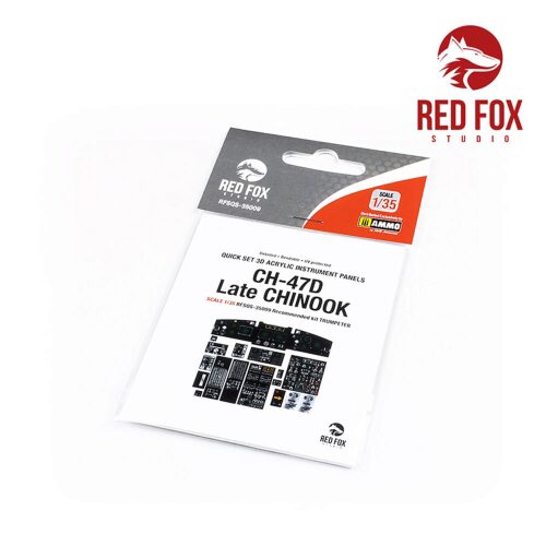 Red Fox Studio RFSQS-35009 1/35 CH-47D Late Chinook (for Trumpeter kit)