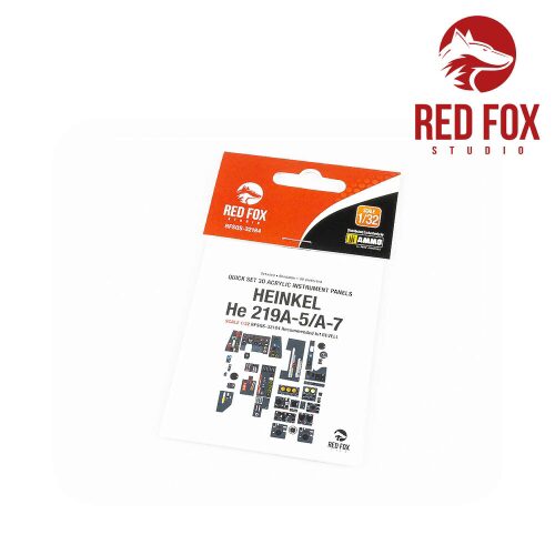 Red Fox Studio RFSQS-32184 1/32 Heinkel He 219A-5/A-7 UHU (for Revell kit)