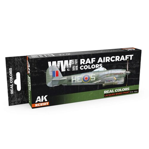 AK Interactive RCS107 Real Colors WWII RAF Aircraft Colors SET