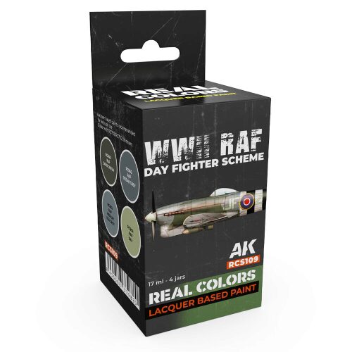 AK Interactive RCS109 Real Colors WWII RAF Day Fighter Scheme SET