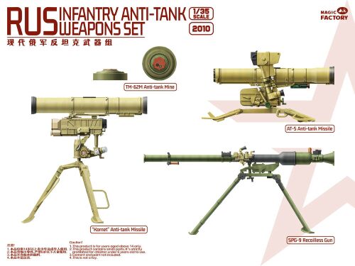 Magic Factory 2010 RUS Infantry Anti-tank Weapons Set