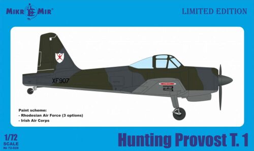 Micro Mir  AMP MM72-028-02 Hunting Provost T.1 (Rhodesian Air Force, Irish Air Corps)
