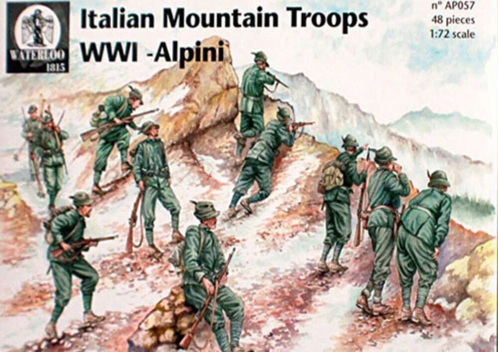 WATERLOO 1815 AP057 Italian Mountain Troops WWI - Alpini