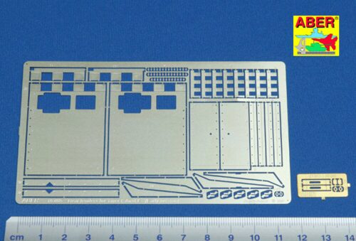 Aber Models 16005 Rear fenders for Tiger I, Ausf.E-(Early version)