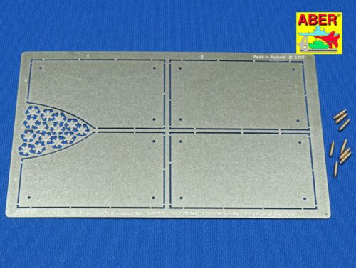 Aber Models 16037 Tiger II Henshel- Vol.4- Armour for grilles