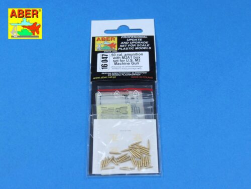 Aber Models 16047 .50 cal. Amuunition with box set for M2 MG