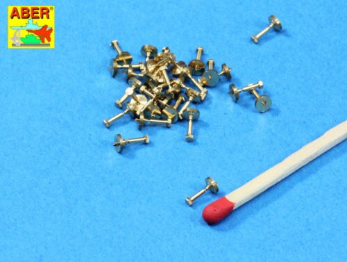 Aber Models 16103 Imitation of Hexagonal bolts 1,55 mm x 30 pcs.