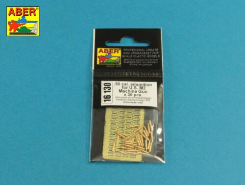 Aber Models 16130 .50 cal. Ammunition for U.S. M2 Machine Gun