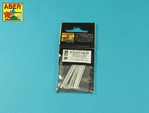 Aber Models 16 170A Panther spare track link pins x 12 pcs.